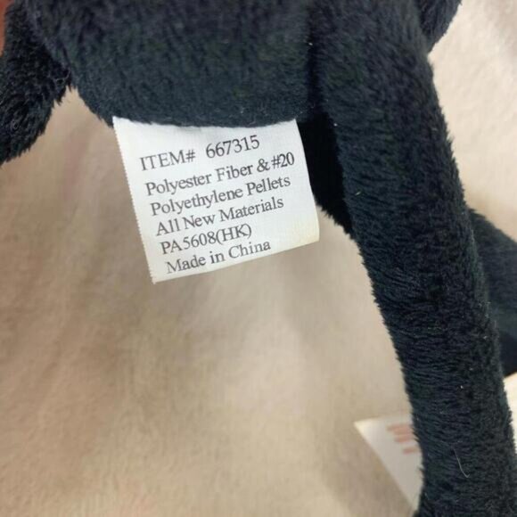 University Of New Brunswick UNB Pully Pals Stuffed Black Dog Toy Fun Memorabilia - Picture 6 of 9